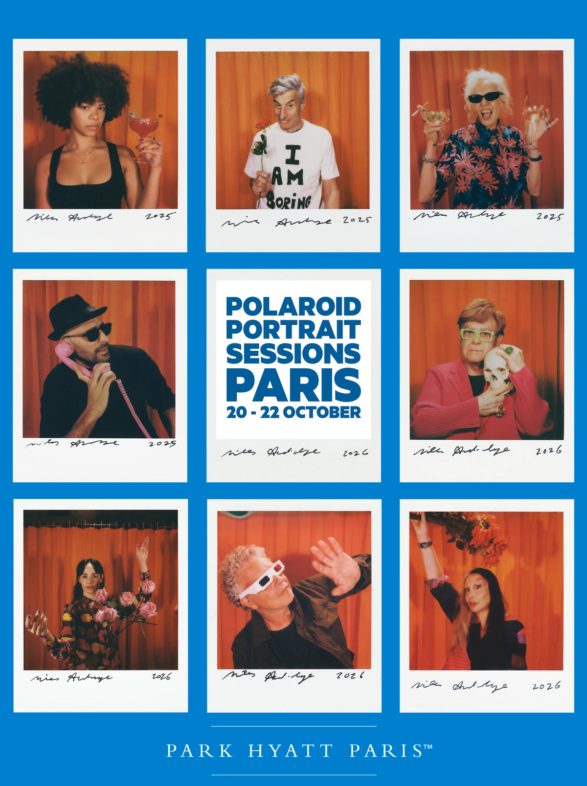 15 Minutes of Fame — Paris Polaroid Portrait Sessions