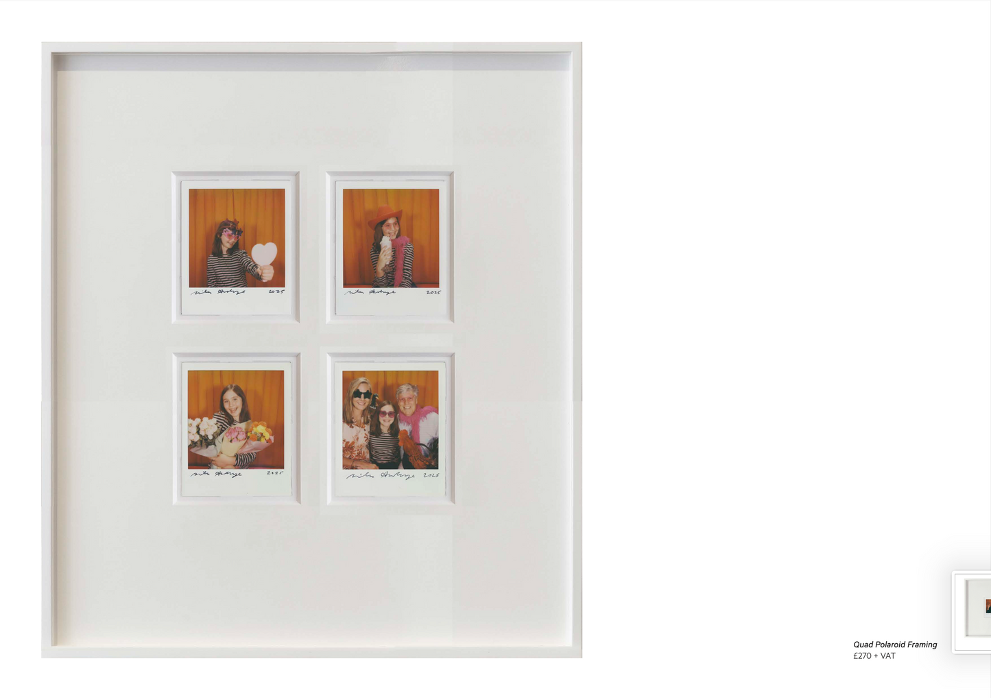 Polaroid Framing