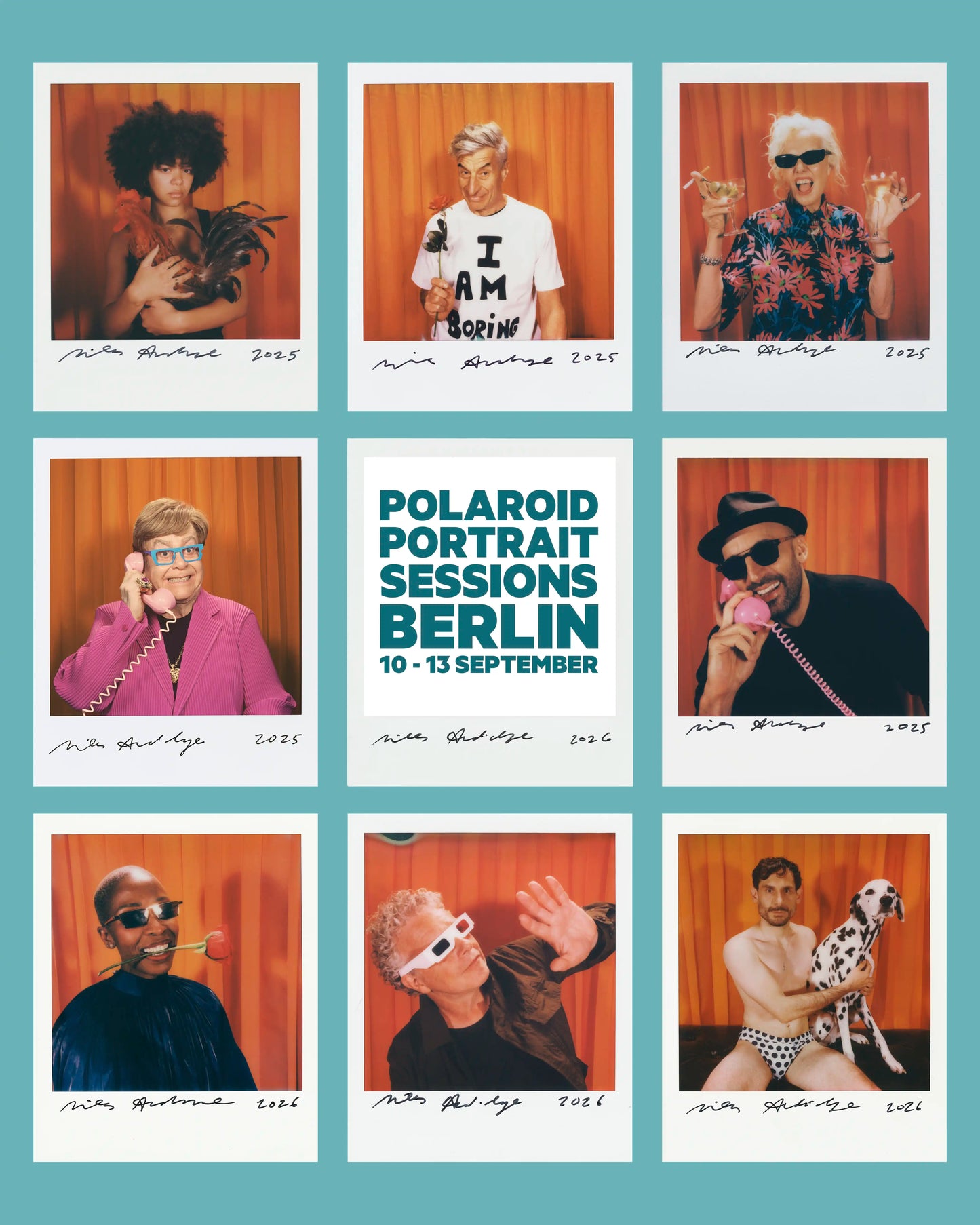 15 Minutes of Fame — Berlin Polaroid Portrait Sessions