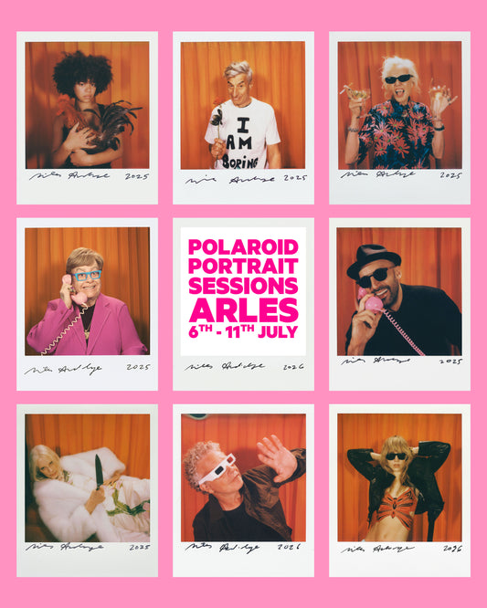 15 minutes de gloire : Portraits Polaroid avec Miles Aldridge à Arles
