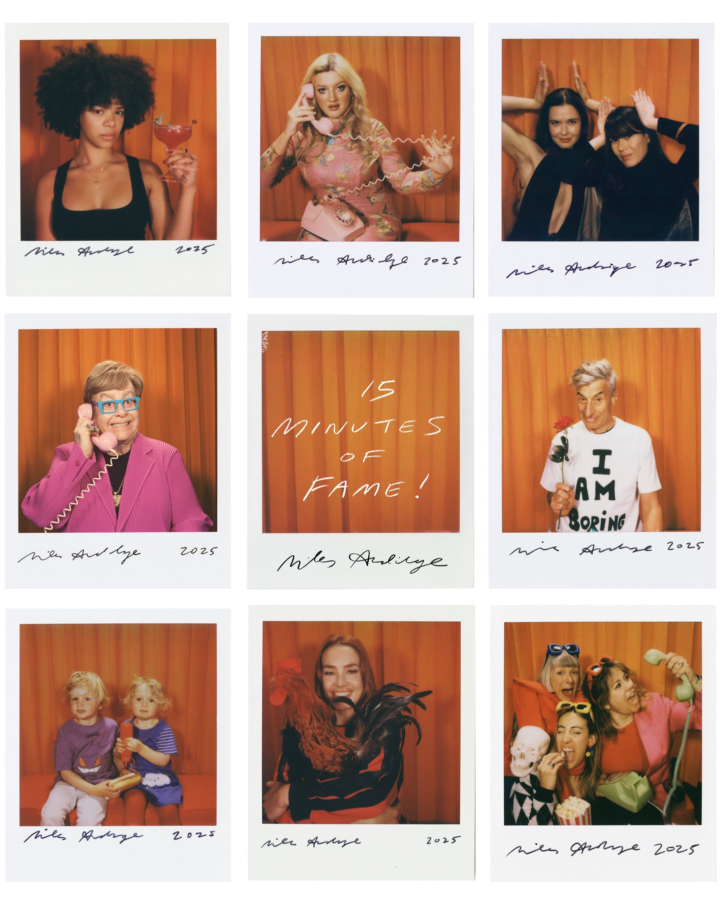 Art Basel Miami Beach: Polaroid Portrait Session with Miles Aldridge
