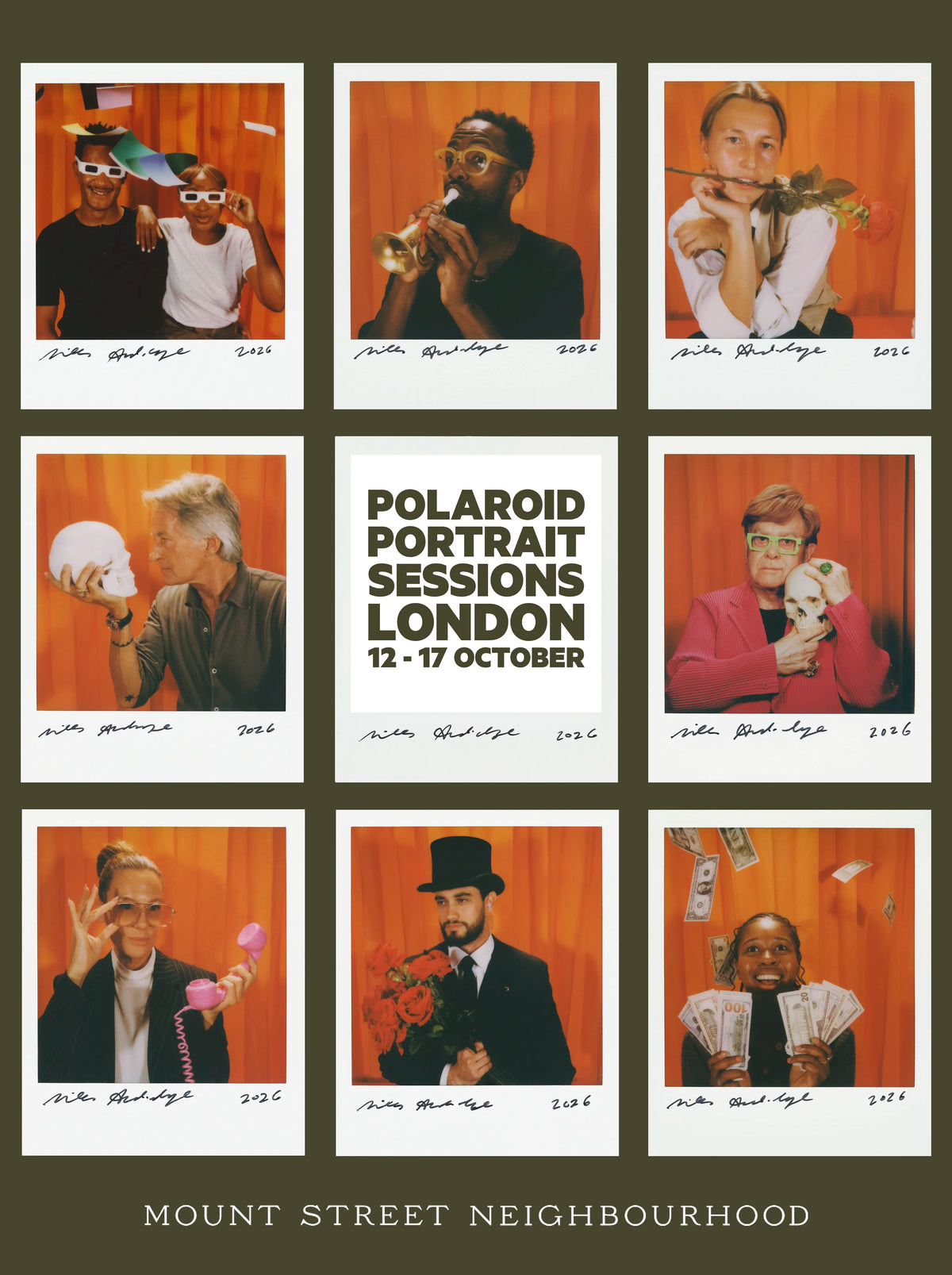 15 Minutes of Fame — London Polaroid Portrait Sessions
