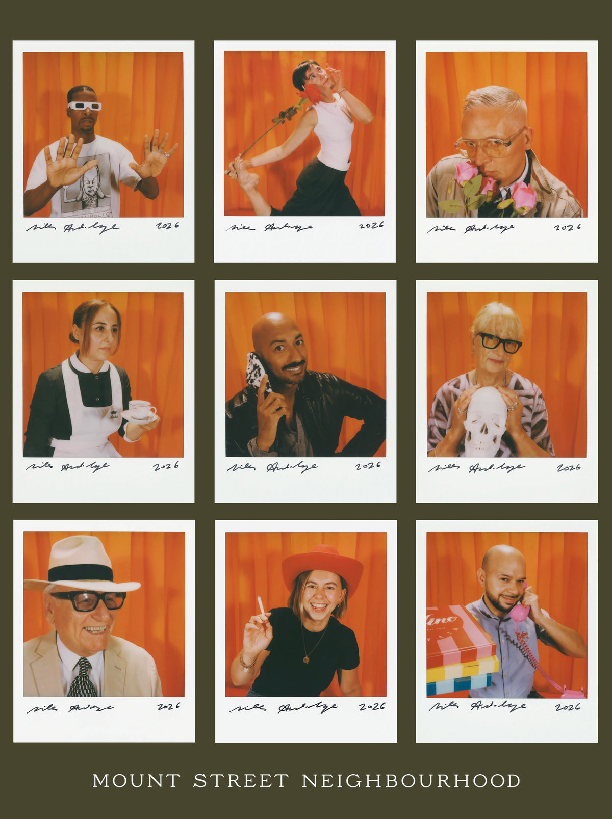 15 Minutes of Fame — London Polaroid Portrait Sessions