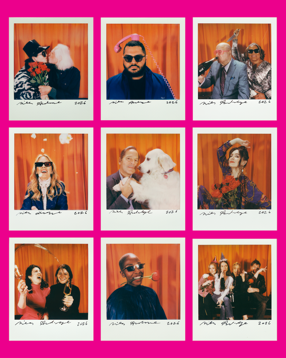 15 Minutes of Fame: Polaroid Portraits with Miles Aldridge in Venice