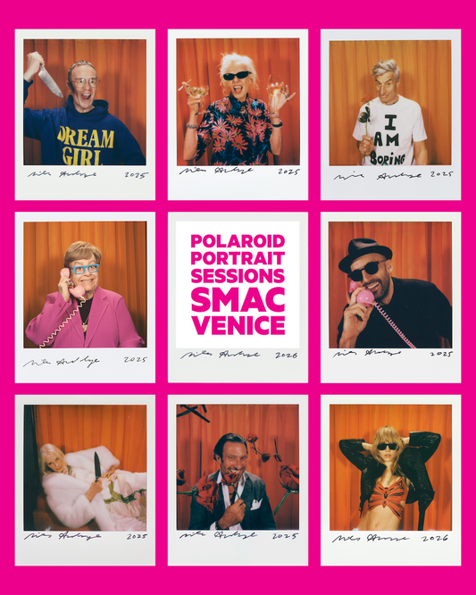 15 Minutes of Fame: Polaroid Portraits with Miles Aldridge in Venice