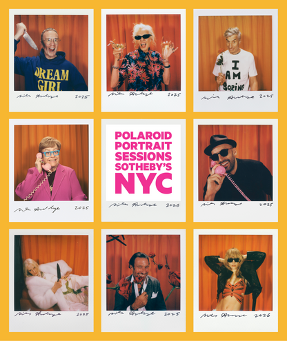 NYC: Sessione di Ritratti Polaroid con Miles Aldridge da Sotheby's