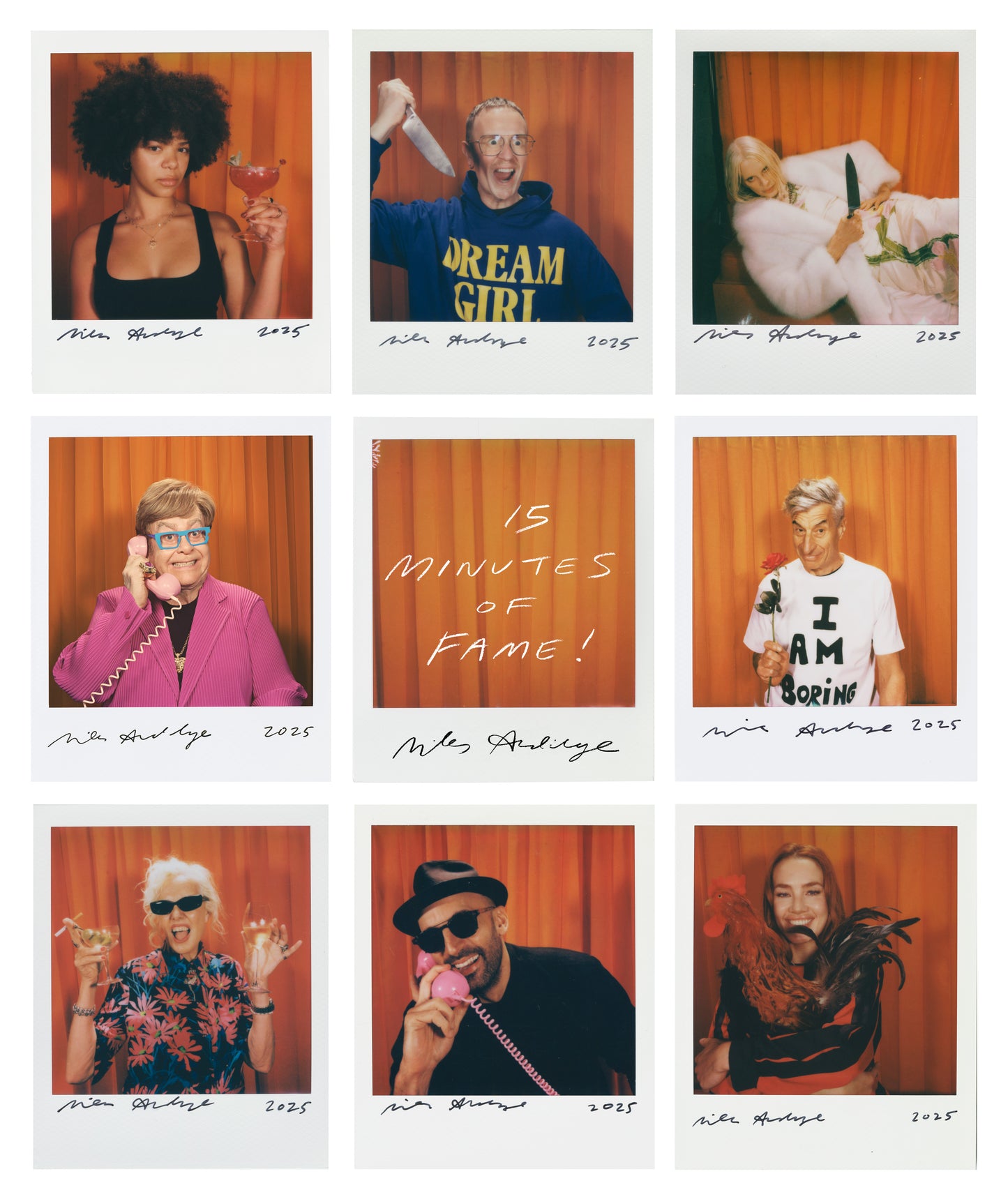 Frieze Los Angeles: Polaroid Portrait Session with Miles Aldridge at Fahey/Klein Gallery