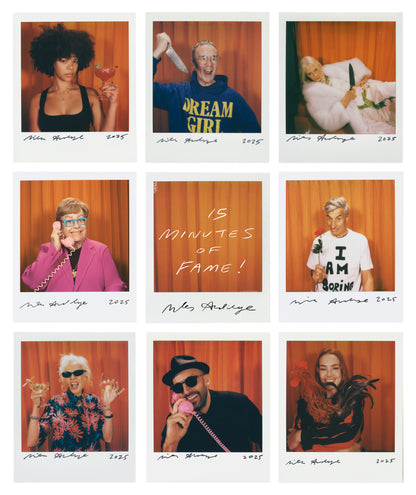 Frieze Los Angeles: Polaroid Portrait Session with Miles Aldridge at Fahey/Klein Gallery